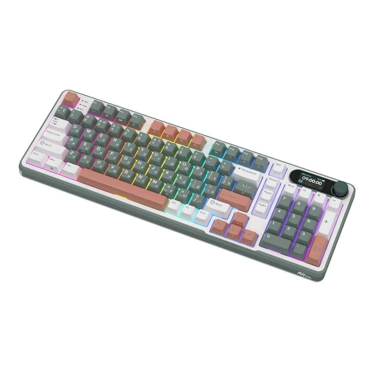 Клавиатура Royal Kludge RK-S98 Brown switch/Camping - фото 5