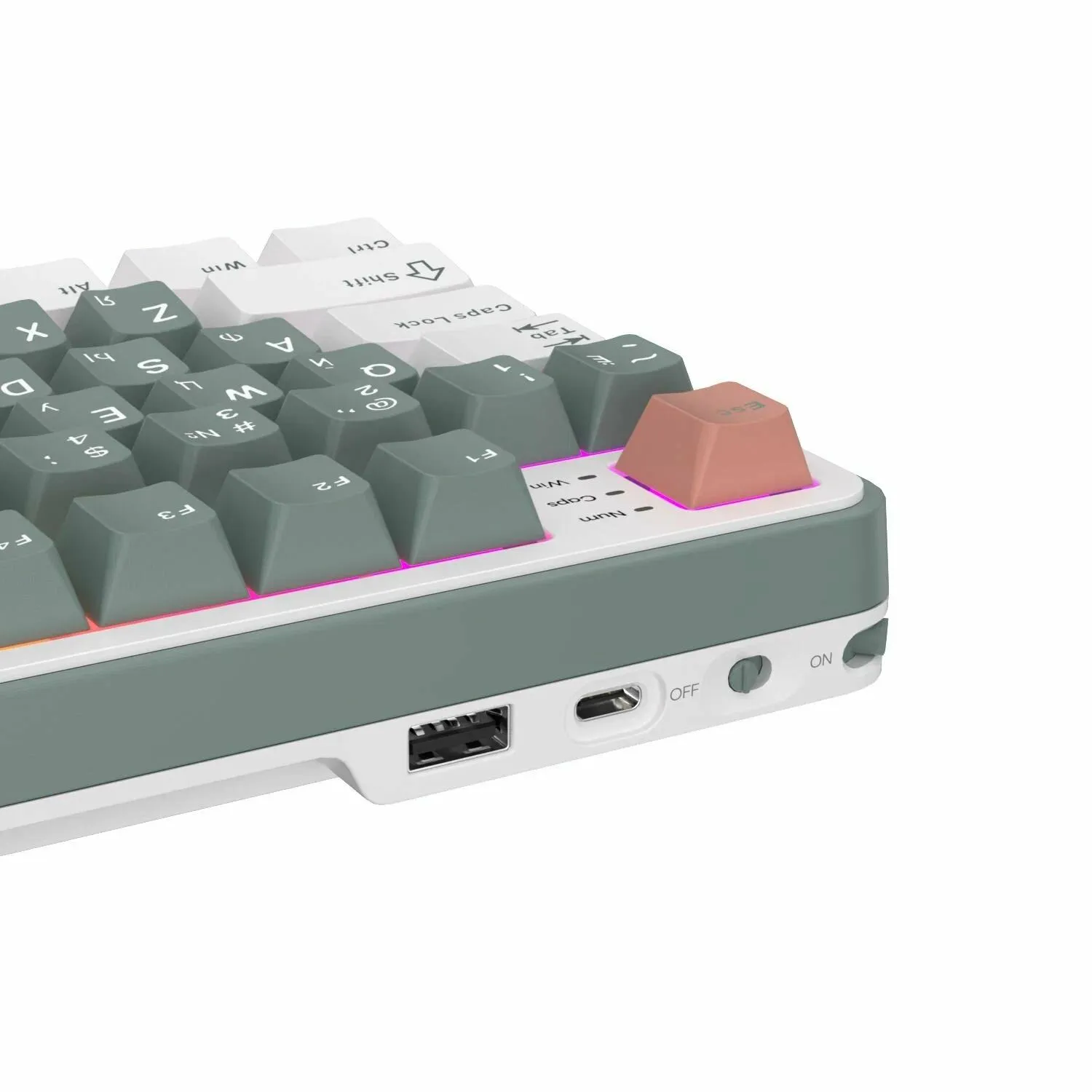 Клавиатура Royal Kludge RK-S98 Brown switch/Camping - фото 8