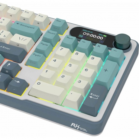 Клавиатура Royal Kludge RK-S98 Brown switch/Light Could - фото 3