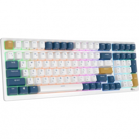 Клавиатура Royal Kludge RK98 Brown switch/Klein Blue - фото 2