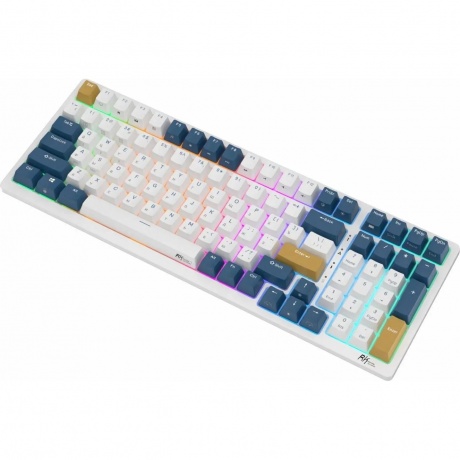 Клавиатура Royal Kludge RK98 Brown switch/Klein Blue - фото 3