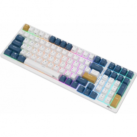 Клавиатура Royal Kludge RK98 Red switch/Klein Blue - фото 5