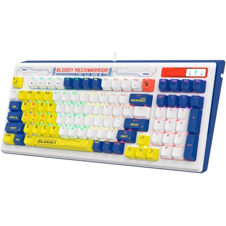 Клавиатура A4Tech Bloody B950 Синий - фото 11