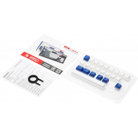 Клавиатура A4Tech Bloody B950 Синий - фото 25