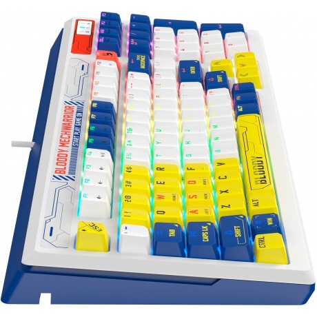 Клавиатура A4Tech Bloody B950 Синий - фото 5