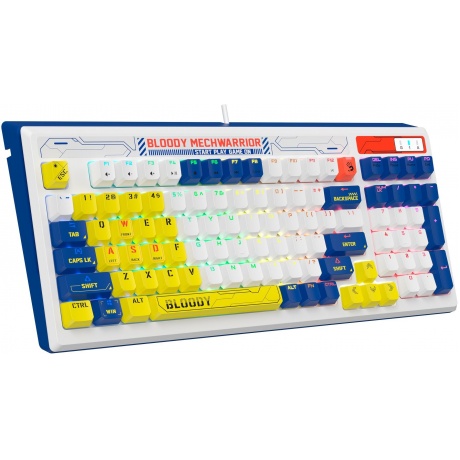 Клавиатура A4Tech Bloody B950 Синий - фото 8