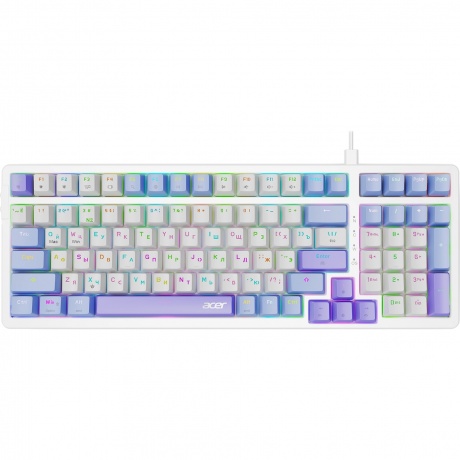 Клавиатура Acer OKW304 (ZL.KBDCC.01V) белый - фото 1
