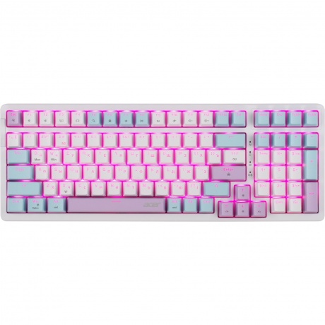 Клавиатура Acer OKW304 (ZL.KBDCC.01V) белый - фото 2