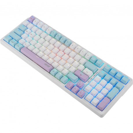 Клавиатура Acer OKW304 (ZL.KBDCC.01V) белый - фото 11