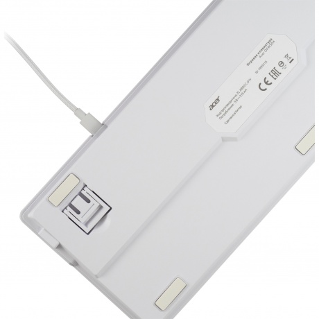 Клавиатура Acer OKW304 (ZL.KBDCC.01V) белый - фото 14