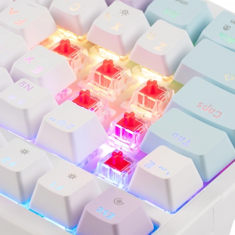 Клавиатура Acer OKW304 (ZL.KBDCC.01V) белый - фото 16