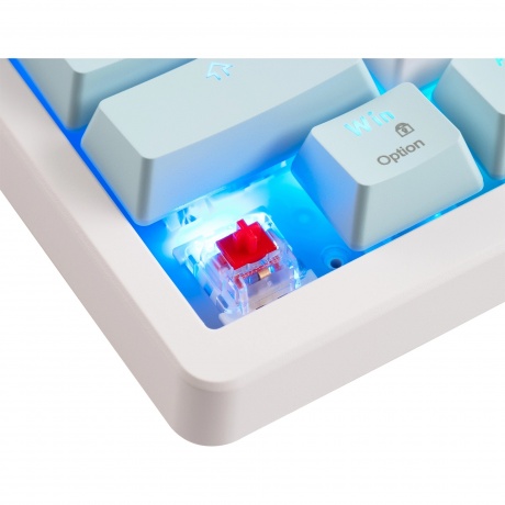 Клавиатура Acer OKW304 (ZL.KBDCC.01V) белый - фото 17