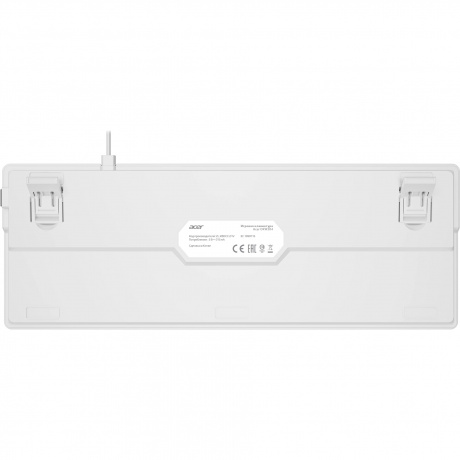 Клавиатура Acer OKW304 (ZL.KBDCC.01V) белый - фото 4