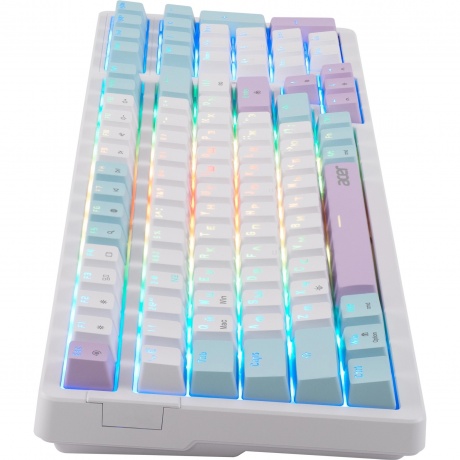 Клавиатура Acer OKW304 (ZL.KBDCC.01V) белый - фото 8