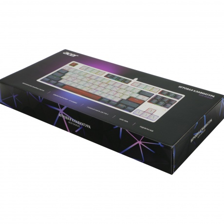 Клавиатура Acer OKW305 (ZL.KBDCC.01W) белый - фото 5