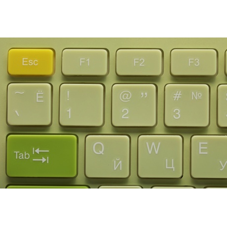 Клавиатура + мышь Acer OCC205 зеленый/желтый (ZL.ACCEE.00E) - фото 18
