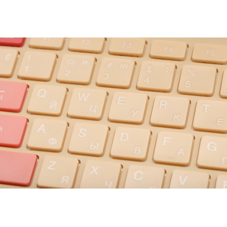 Клавиатура + мышь Acer OCC205 розовый/бежевый (ZL.ACCEE.00F) - фото 2