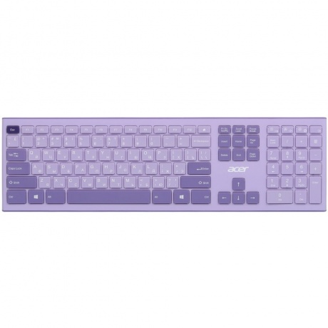 Клавиатура + мышь Acer OCC205 фиолетовый (ZL.ACCEE.00D)