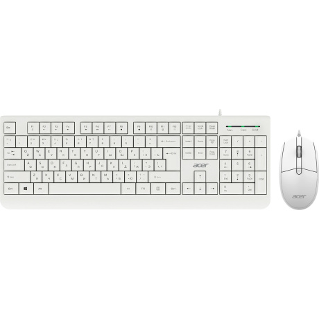 Клавиатура + мышь Acer OCC400 белый (ZL.ACCCC.014)