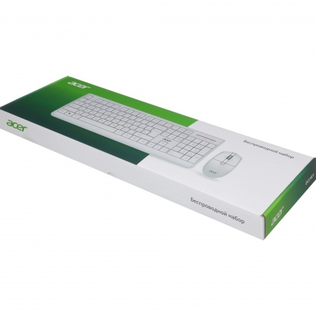 Клавиатура + мышь Acer OCC401 белый (ZL.ACCCC.017) - фото 19