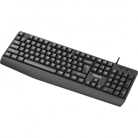 Клавиатура проводная Philips SPT6237B/60 чёрный