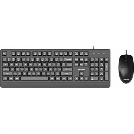 Клавиатура + мышь Philips SPT6247B/60 чёрный
