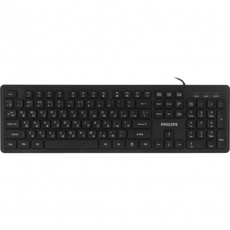 Клавиатура + мышь Philips SPT6264B/60 чёрный - фото 2