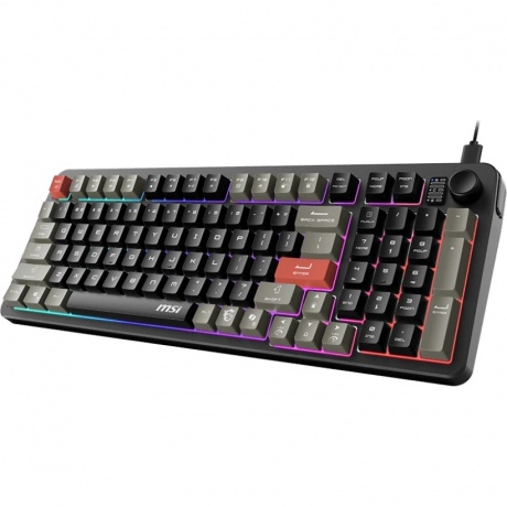 Клавиатура MSI FORGE GK110 Black - фото 3