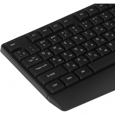 Клавиатура + мышь Philips SPT6337 (SPT6337B/60) чёрный - фото 7