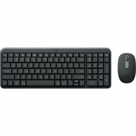 Клавиатура + мышь Logitech MK250 (920-013853) Black - фото 2