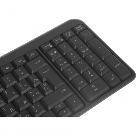 Клавиатура + мышь Logitech MK250 (920-013853) Black - фото 4