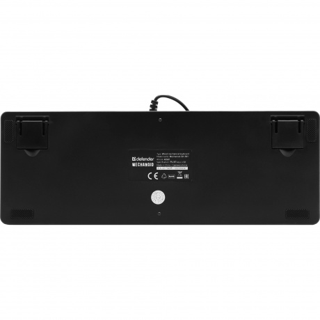 Клавиатура Defender Mechanoid GK-581 RU (45581) черный - фото 3