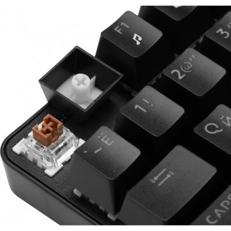 Клавиатура Defender Mechanoid GK-581 RU (45581) черный - фото 6