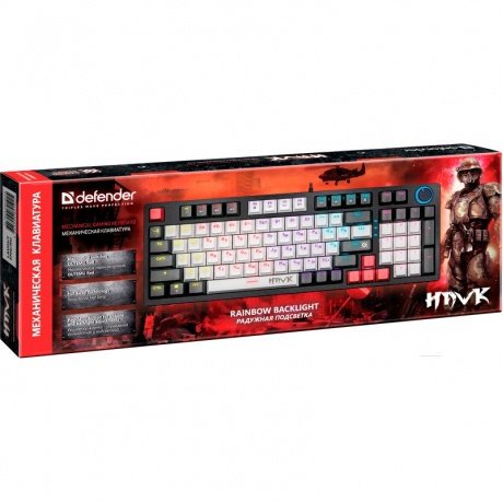 Клавиатура Defender Hawk GK-418 RU (45418) - фото 3