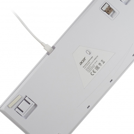 Клавиатура Acer OKR302 (ZL.KBDEE.016) белый - фото 12