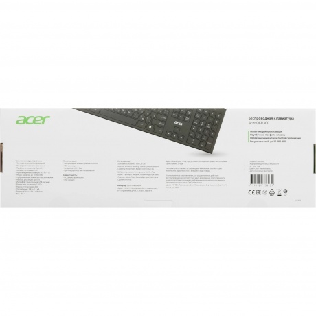 Клавиатура Acer OKR300 (ZL.KBDEE.014) черный - фото 17
