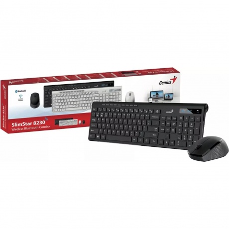 Клавиатура + мышь Genius Smart KM-8230 BLACK (31340015408) - фото 3