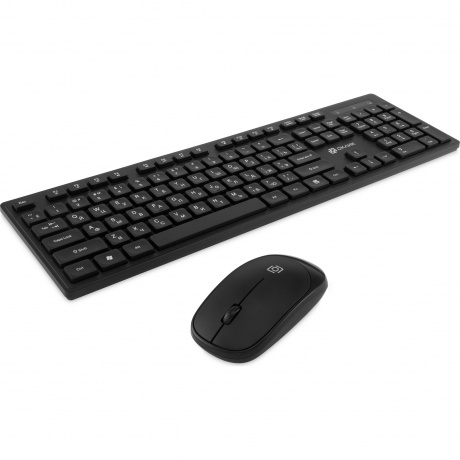 Клавиатура + мышь Oklick S255W Black USB (1909361) - фото 3