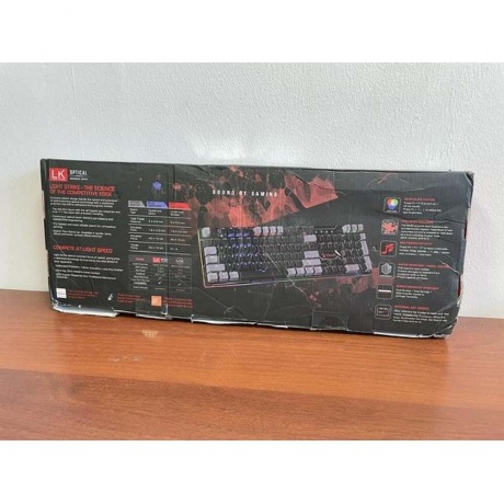 Клавиатура A4Tech Bloody B808N черный/серый хорошее состояние - фото 6