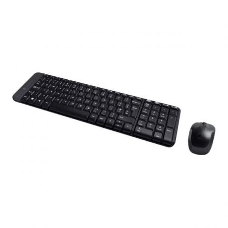 Клавиатура + мышь Logitech MK220 клав:черный мышь:черный USB беспроводная - фото 3