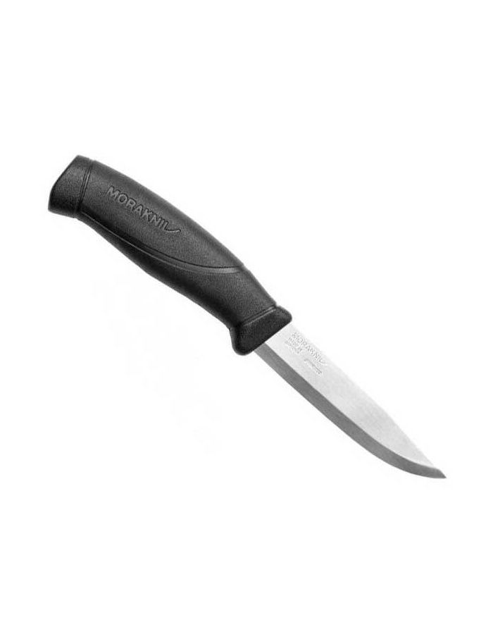 Нож туристический Нож Morakniv Companion Black - длина лезвия 103мм нож morakniv companion magenta нержавеющая сталь розовый