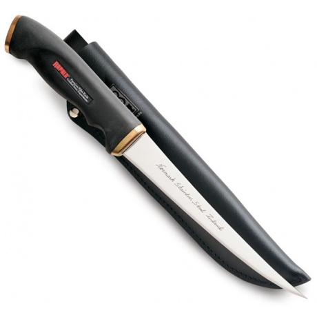 Нож Rapala 404 филейный (лезвие 10 см, мягк. рукоятка) (404) - фото 1