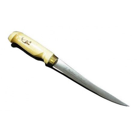 Нож Rapala FNF4 филейный (лезвие 10 см, дерев. рукоятка) (FNF4) - фото 4