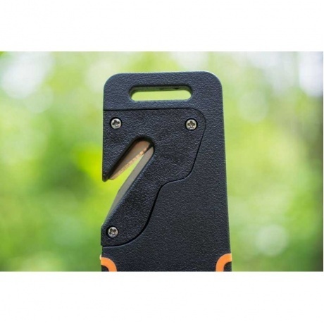 Нож Ganzo G8012 оранжевый, с чехлом - фото 10