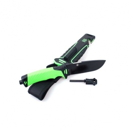 Нож Ganzo G8012 светло-зеленый, с чехлом - фото 8