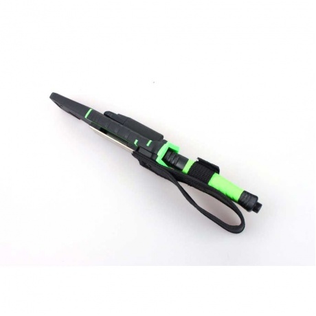 Нож Ganzo G8012 светло-зеленый, с чехлом - фото 6