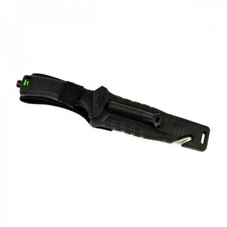 Нож Ganzo G8012 черный, с чехлом - фото 5