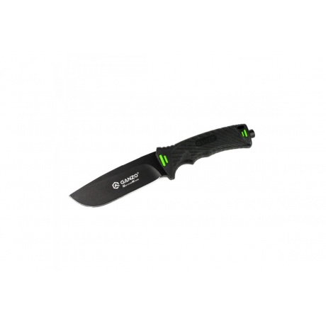 Нож Ganzo G8012 черный, с чехлом - фото 10