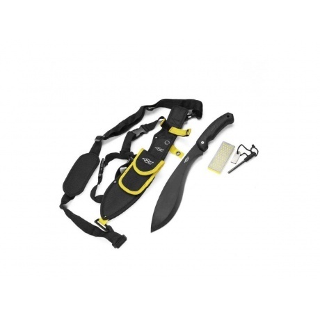 Мачете Ganzo Firebird F804 желто-черный - фото 4