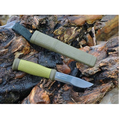 Набор Morakniv Outdoor Kit MG, нож Mora 2000 + топор (зеленый) - фото 3